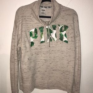 Victoria Secret Pink Quarter Zip Large